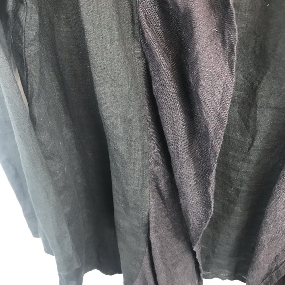 FLAX Waterfall Cardigan Jacket Lagenlook Witchy - Picture 4 of 7